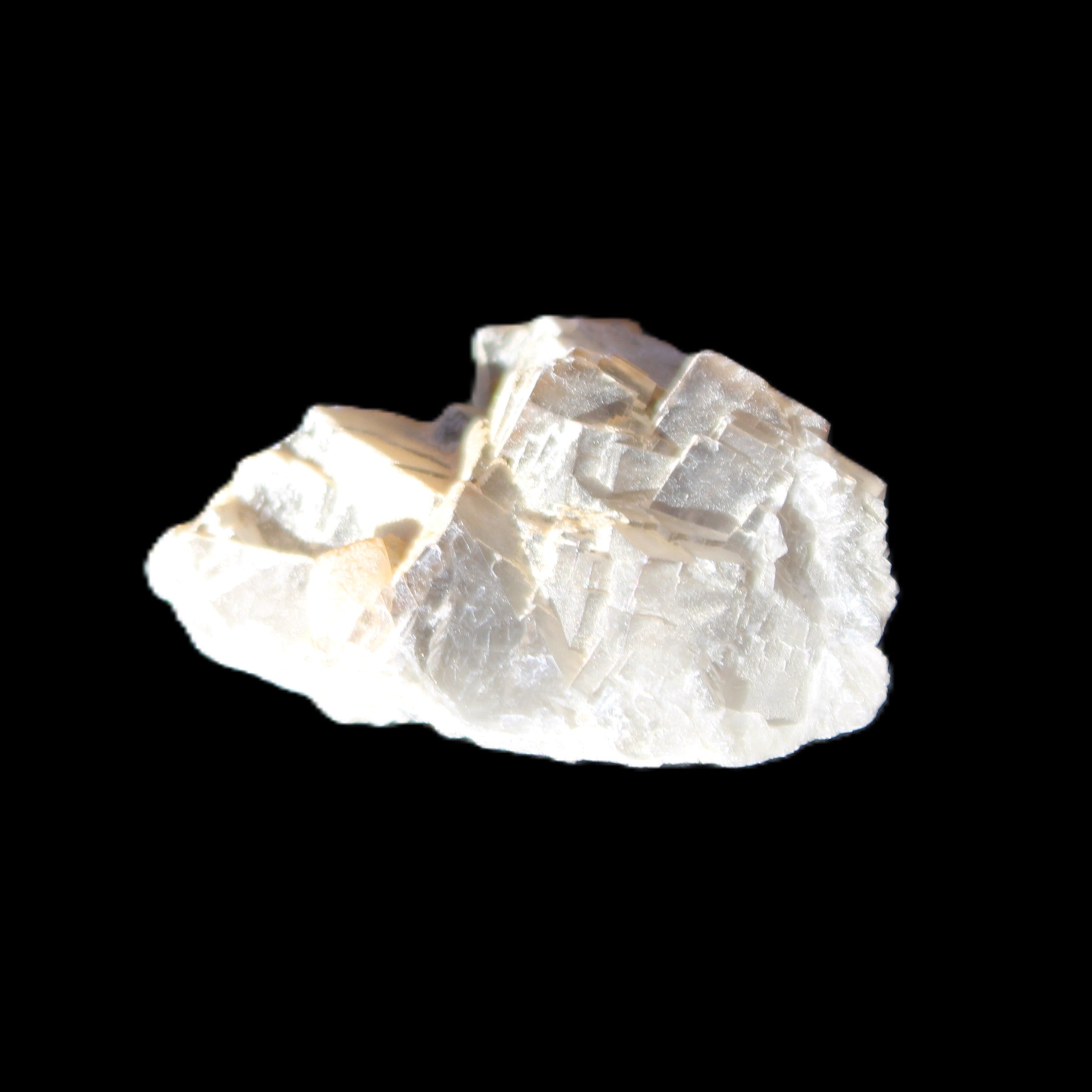 Clear Fluorite cubic cluster45*40*40mm 102g in sunlight - Rocks and Things Store