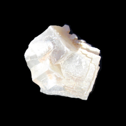 Clear Fluorite cubic cluster45*40*40mm 102g in sunlight - Rocks and Things Store