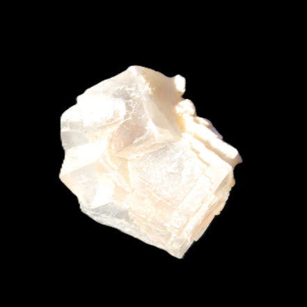 Clear Fluorite cubic cluster45*40*40mm 102g in sunlight - Rocks and Things Store