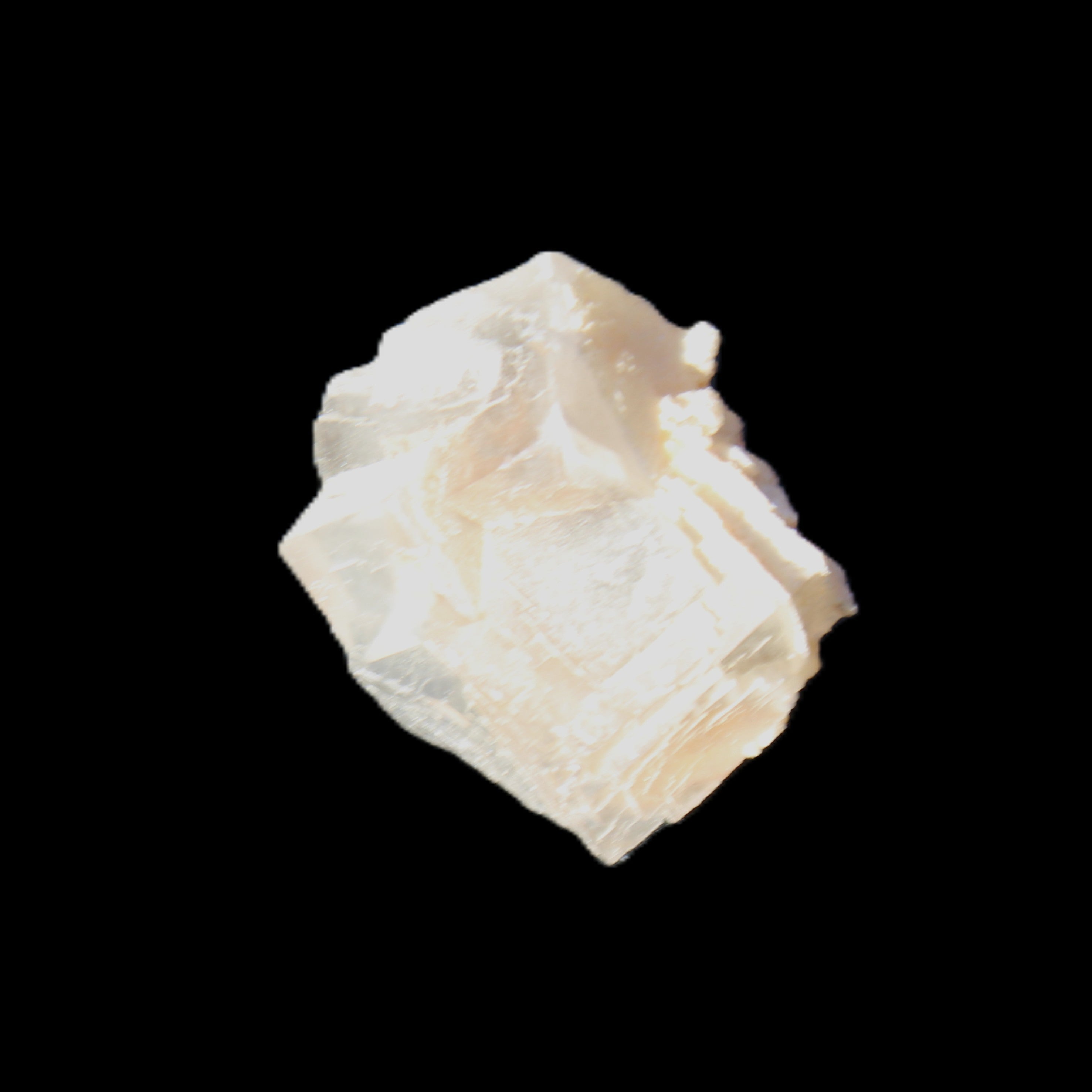Clear Fluorite cubic cluster45*40*40mm 102g in sunlight - Rocks and Things Store