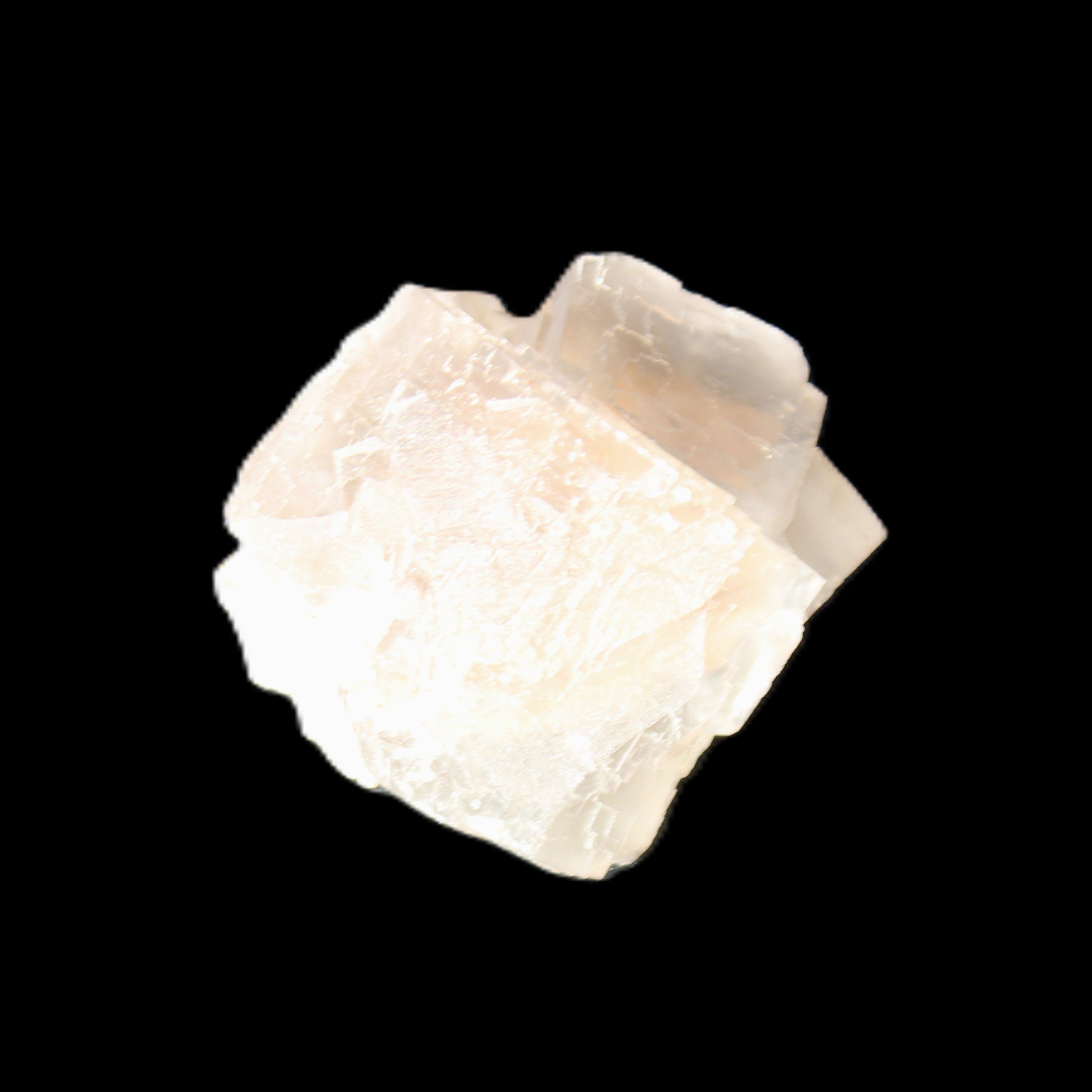 Clear Fluorite cubic cluster45*40*40mm 102g in sunlight - Rocks and Things Store