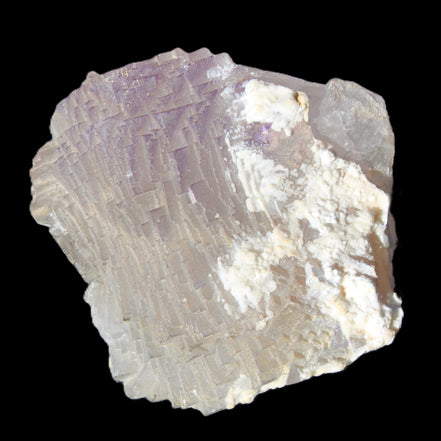Clear Fluorite stepped cluster 90*80*52mm 523g in sunlight - Rocks and Things Store