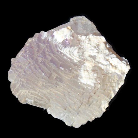 Clear Fluorite stepped cluster 90*80*52mm 523g in sunlight - Rocks and Things Store