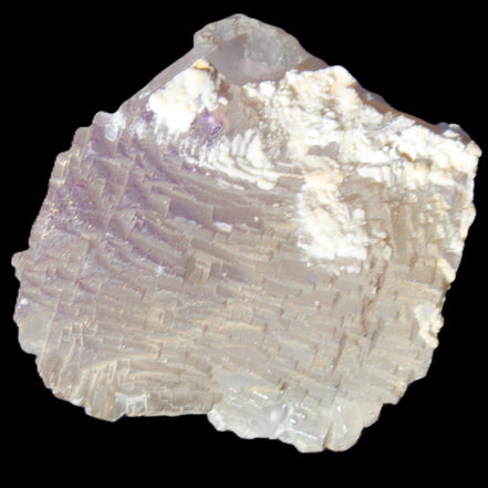 Clear Fluorite stepped cluster 90*80*52mm 523g in sunlight - Rocks and Things Store