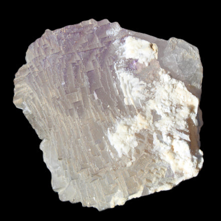 Clear Fluorite stepped cluster 90*80*52mm 523g in sunlight - Rocks and Things Store