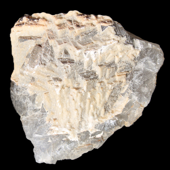 White frosted clear Fluorite 115*110*50mm 943g in sunlight - Rocks and Things Store