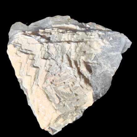 White frosted clear Fluorite 115*110*50mm 943g in sunlight - Rocks and Things Store