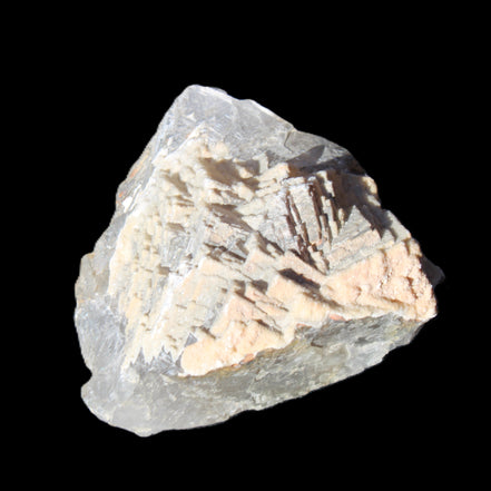 White frosted clear Fluorite 115*110*50mm 943g in sunlight - Rocks and Things Store