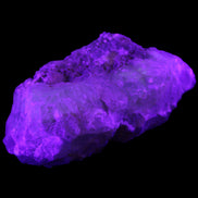 Big Clear Fluorite slab cluster 180*100*70mm 2166g in UV light - Rocks and Things Store