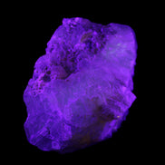 Big Clear Fluorite slab cluster 180*100*70mm 2166g in UV light - Rocks and Things Store