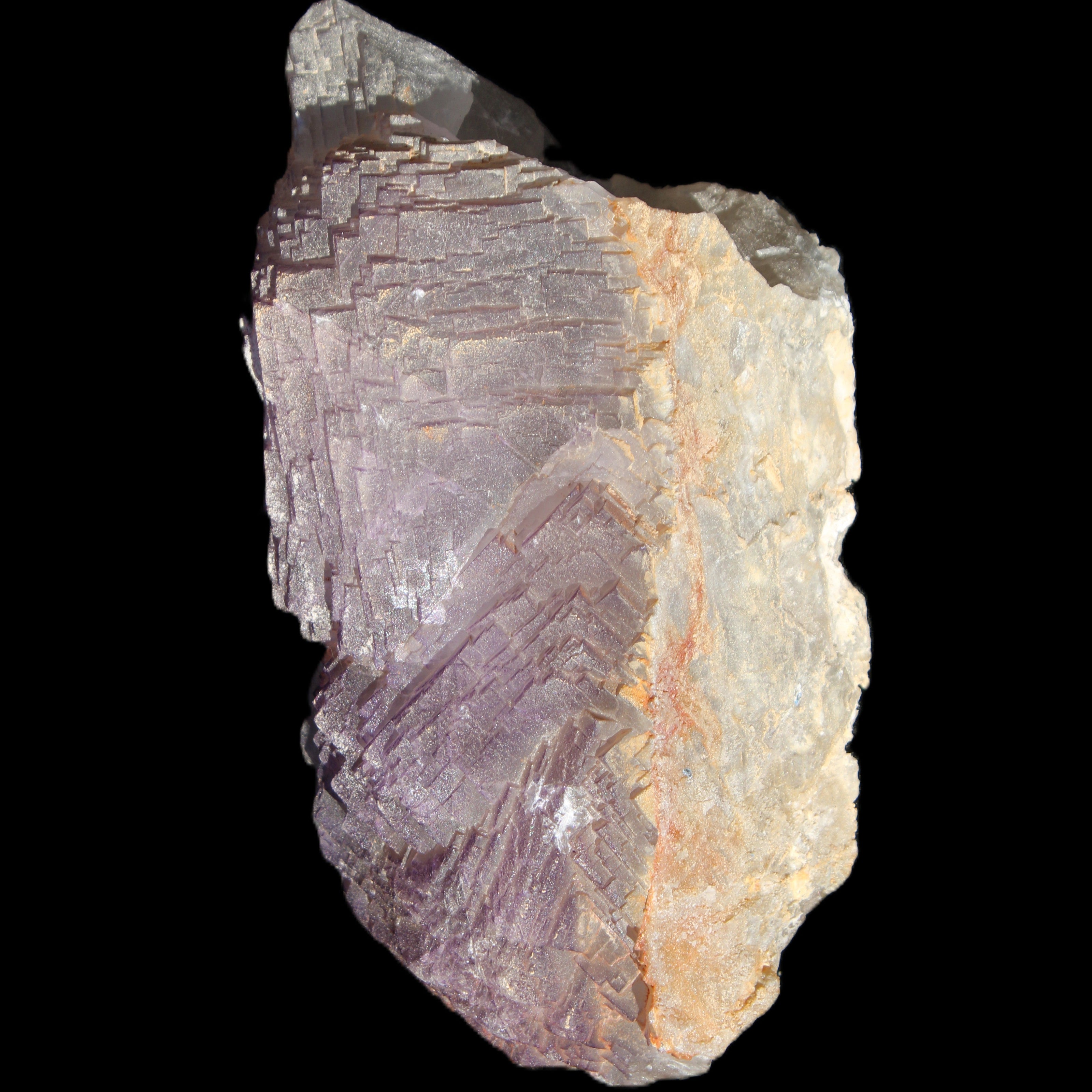 Big Clear Fluorite slab cluster 180*100*70mm 2166g in sunlight - Rocks and Things Store