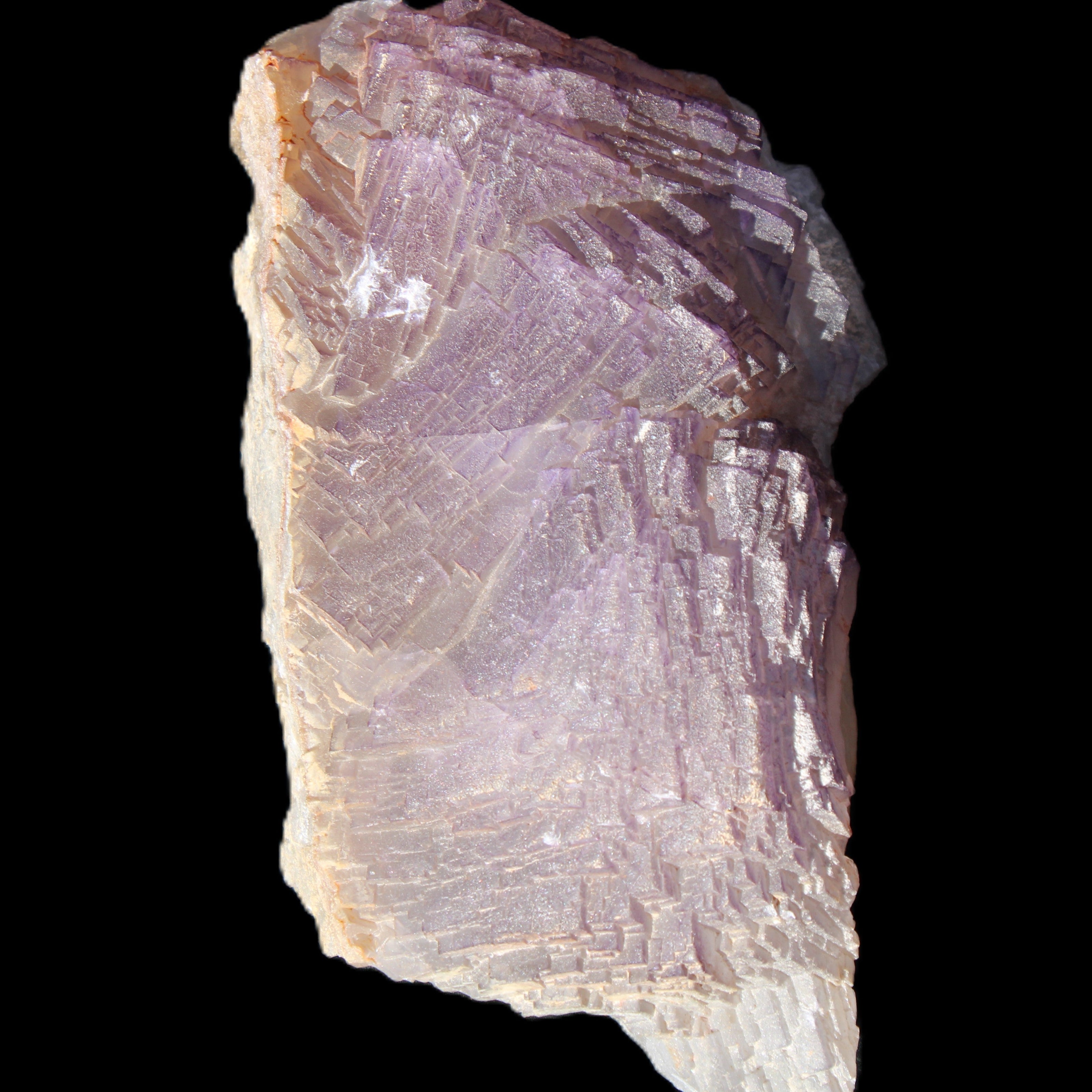 Big Clear Fluorite slab cluster 180*100*70mm 2166g in sunlight - Rocks and Things Store
