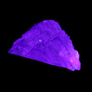 Clear Fluorite 39*28*13mm 16.6g in UV light - Rocks and Things Store