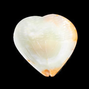 Afghan Jade hand-carved heart-shaped dish 104*110*30mm 265g in sunlight - Rocks and Things Store