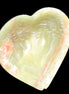 Afghan Jade hand-carved heart-shaped dish 106*110*30mm 267g in sunlight - Rocks and Things Store