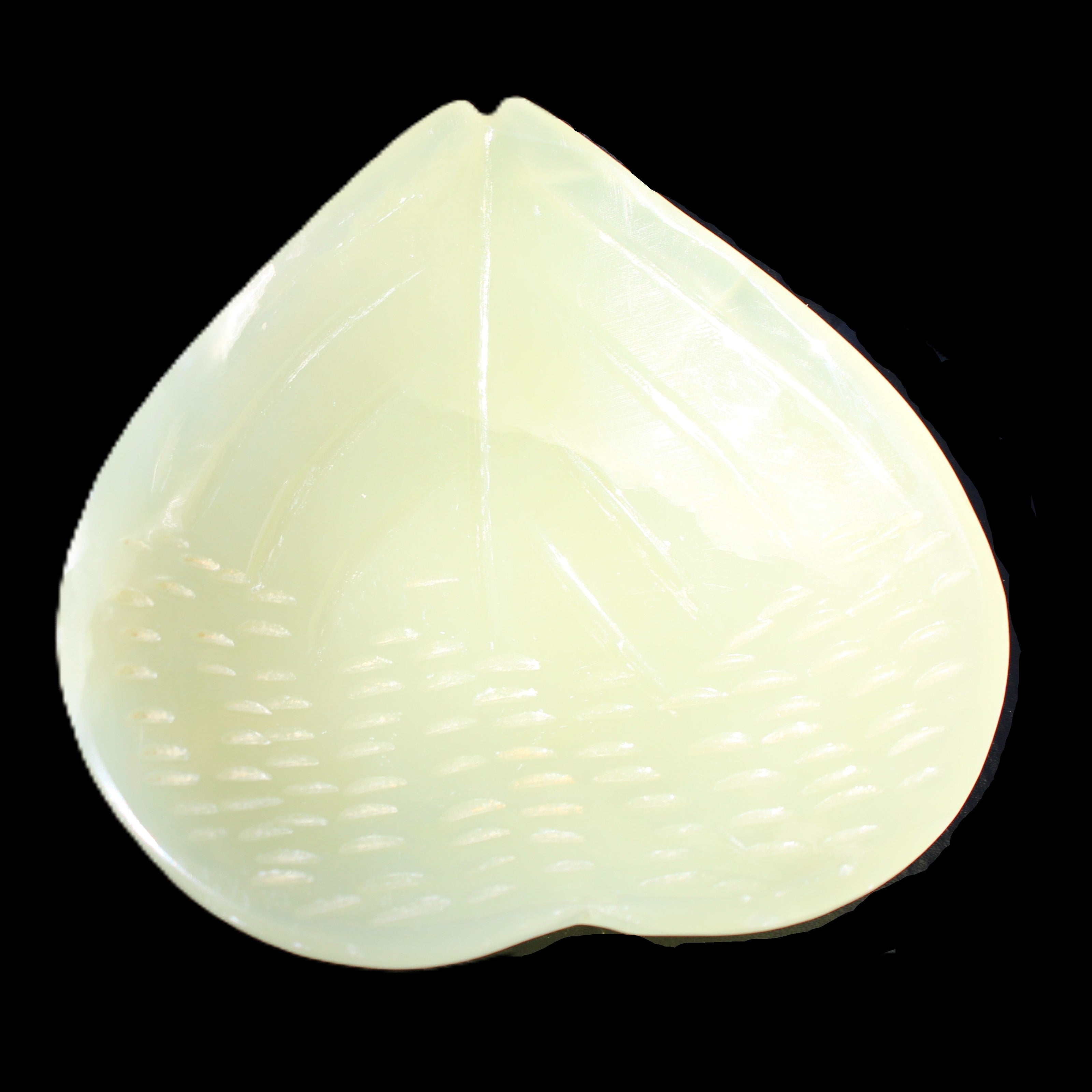 Afghan Jade hand-carved heart-shaped dish 110*114*30mm 283g in sunlight - Rocks and Things Store