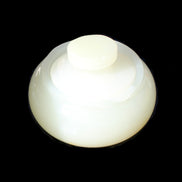 Afghan Jade onyx hand-carved spice jar 75*35mm 283g in sunlight - Rocks and Things Store
