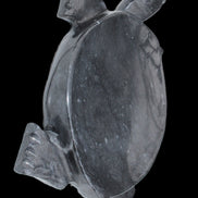 Black Jade hand-carved Turtle platter 155**112*22mm 578g in sunlight - Rocks and Things Store