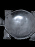 Black Jade hand-carved Turtle platter 155**112*22mm 578g in sunlight - Rocks and Things Store