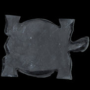 Black Jade hand-carved Turtle platter 155**112*22mm 578g in sunlight - Rocks and Things Store