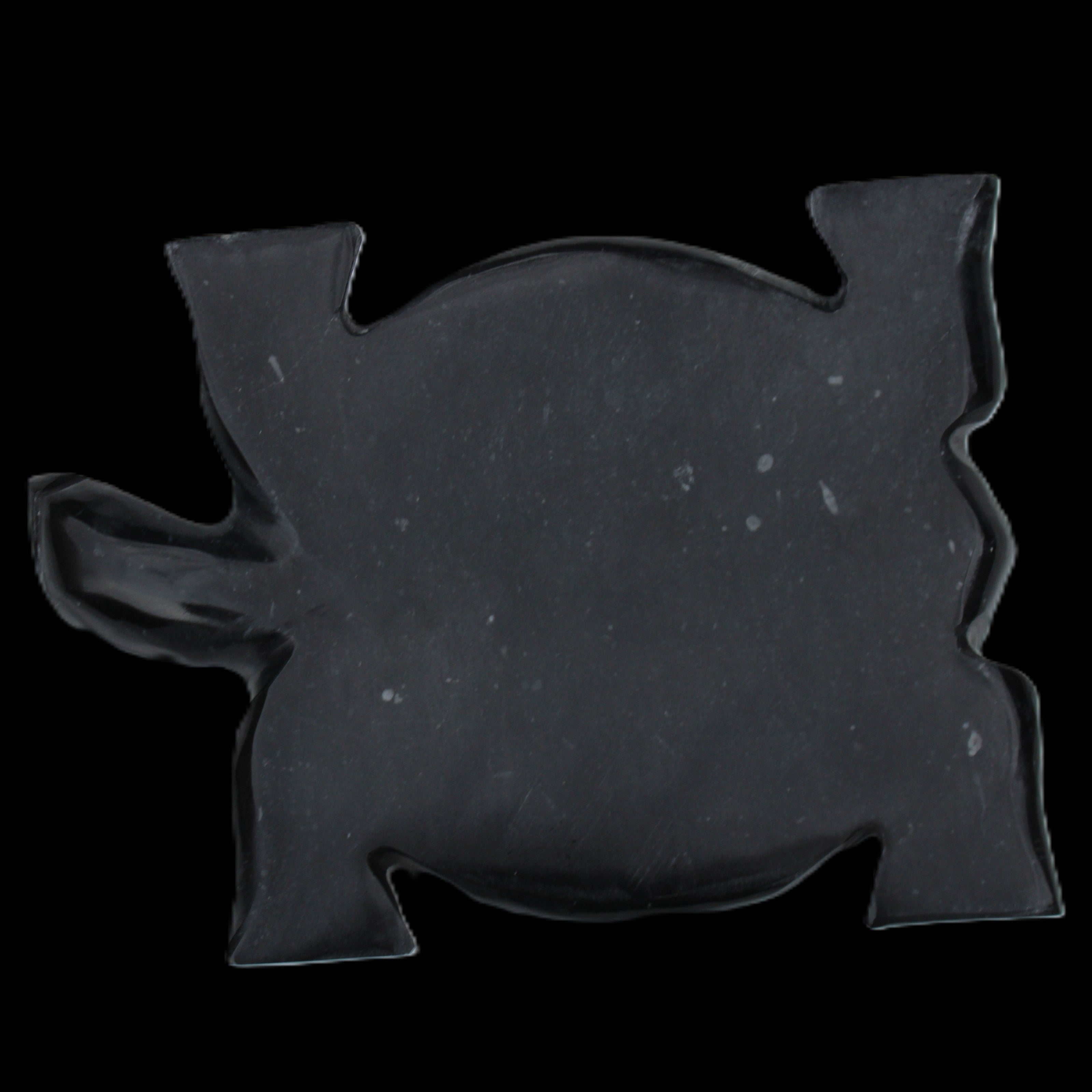 Black Jade hand-carved Turtle platter 152**113*21mm 552g in sunlight - Rocks and Things Store