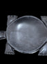 Black Jade hand-carved Turtle platter 155**113*20mm 472g in sunlight - Rocks and Things Store