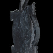 Black Jade hand-carved Turtle platter 155**113*20mm 472g in sunlight - Rocks and Things Store