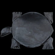 Black Jade hand-carved Turtle platter 155**113*20mm 472g in sunlight - Rocks and Things Store