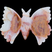Afghan Jade hand-carved dual platter Butterfly 205*30*184mm 1030g in sunlight - Rocks and Things Store