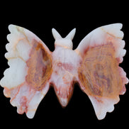 Afghan Jade hand-carved dual platter Butterfly 205*30*184mm 1030g in sunlight - Rocks and Things Store