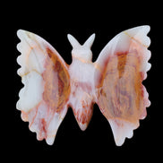 Afghan Jade hand-carved dual platter Butterfly 205*30*184mm 1030g in sunlight - Rocks and Things Store