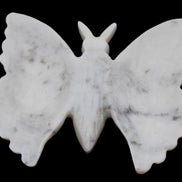 White Jade hand-carved dual platter Butterfly 203*27*185mm 981g in sunlight - Rocks and Things Store