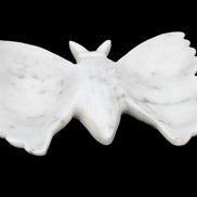 White Jade hand-carved dual platter Butterfly 203*27*185mm 981g in sunlight - Rocks and Things Store