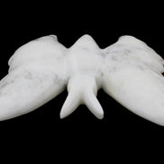 White Jade hand-carved dual platter Butterfly 203*27*185mm 981g in sunlight - Rocks and Things Store