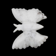 White Jade hand-carved dual platter Butterfly 203*27*185mm 981g in sunlight - Rocks and Things Store
