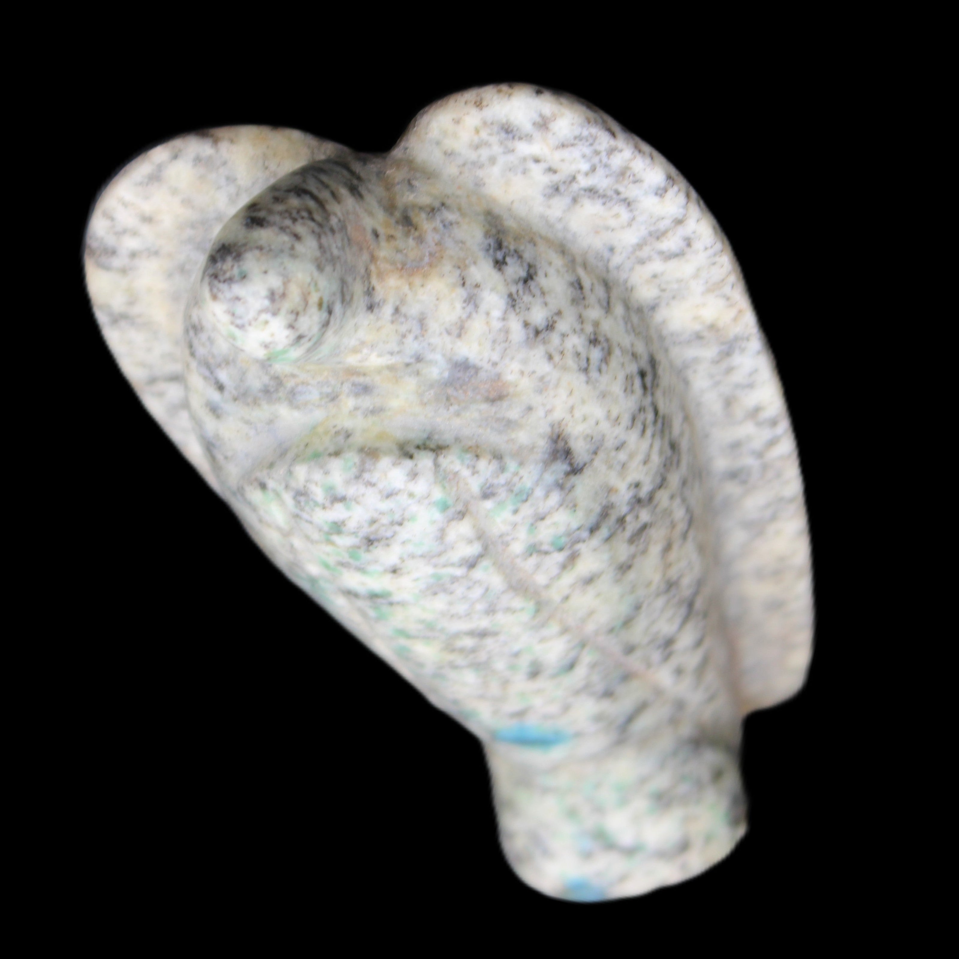 K2 Jasper with Azurite from Himalaya Guardian Angel 55*27*84mm 165g in sunlight - Rocks and Things Store
