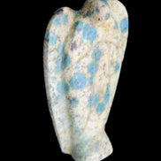 K2 Jasper with Azurite from Himalaya Guardian Angel 52*19*83mm 121g in sunlight - Rocks and Things Store