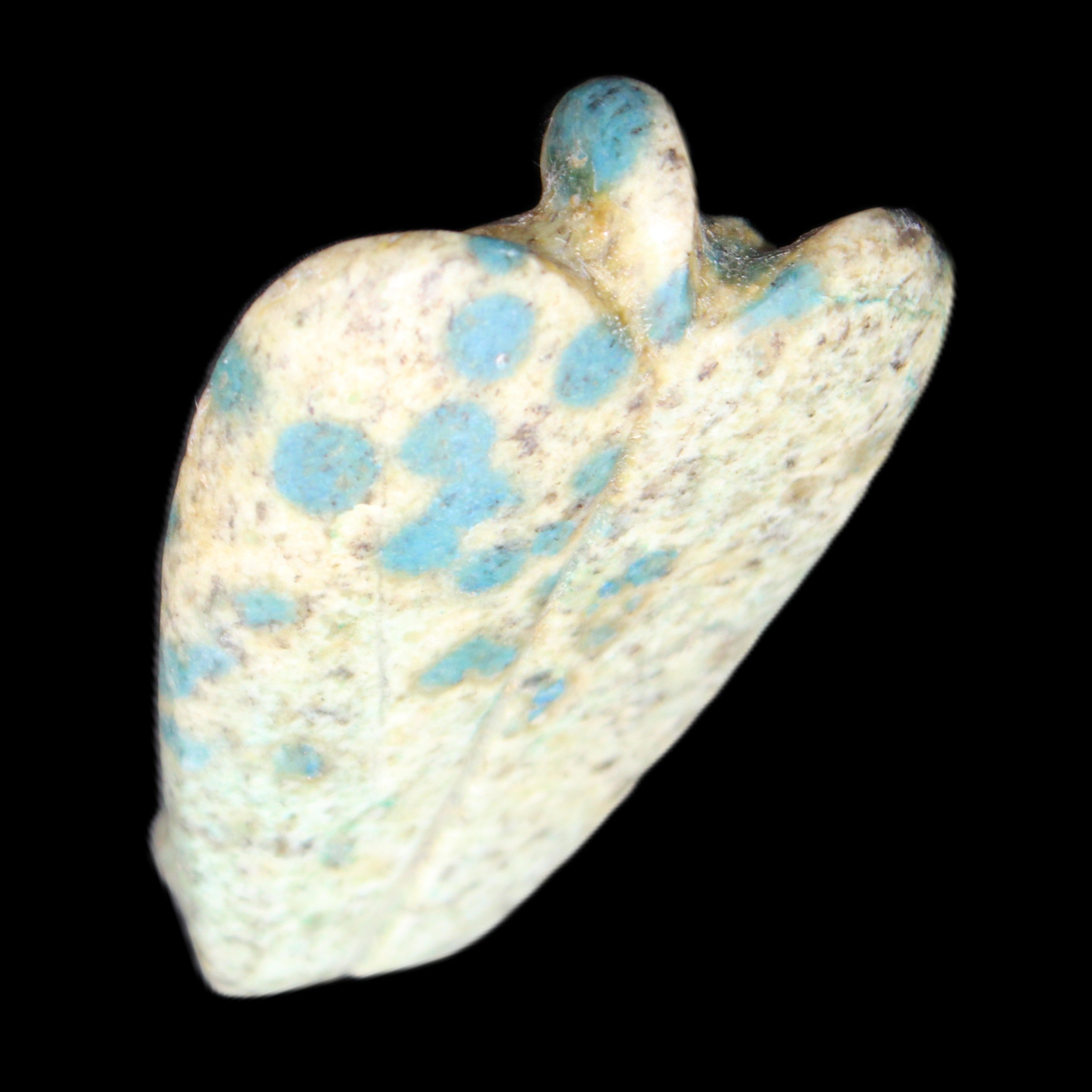 K2 Jasper with Azurite from Himalaya Guardian Angel 52*19*83mm 121g in sunlight - Rocks and Things Store