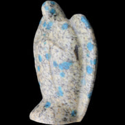 K2 Jasper with Azurite from Himalaya Guardian Angel 55*29*76mm 147g in sunlight - Rocks and Things Store