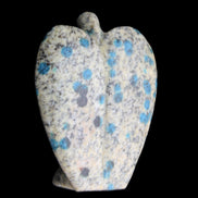 K2 Jasper with Azurite from Himalaya Guardian Angel 55*29*76mm 147g in sunlight - Rocks and Things Store