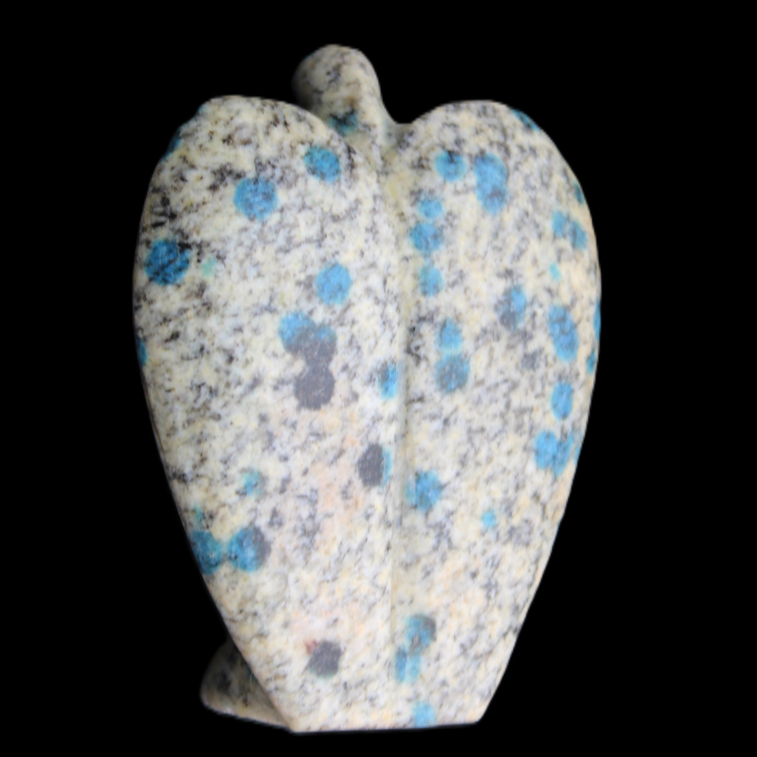 K2 Jasper with Azurite from Himalaya Guardian Angel 55*29*76mm 147g in sunlight - Rocks and Things Store