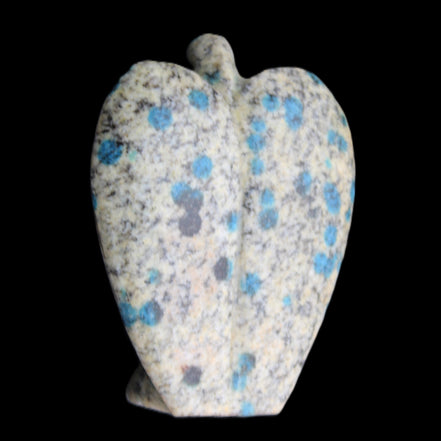 K2 Jasper with Azurite from Himalaya Guardian Angel 55*29*76mm 147g in sunlight - Rocks and Things Store