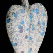 K2 Jasper with Azurite from Himalaya Guardian Angel 55*29*76mm 147g in sunlight - Rocks and Things Store