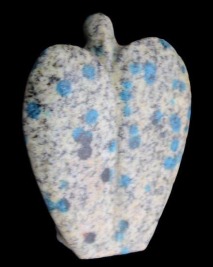 K2 Jasper with Azurite from Himalaya Guardian Angel 55*29*76mm 147g in sunlight - Rocks and Things Store