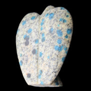 K2 Jasper with Azurite from Himalaya Guardian Angel 55*29*76mm 147g in sunlight - Rocks and Things Store