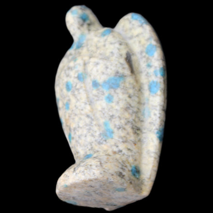 K2 Jasper with Azurite from Himalaya Guardian Angel 55*29*76mm 147g in sunlight - Rocks and Things Store