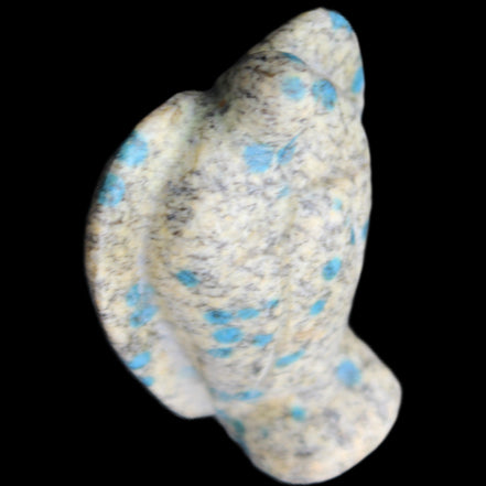 K2 Jasper with Azurite from Himalaya Guardian Angel 55*29*76mm 147g in sunlight - Rocks and Things Store