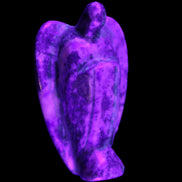 Lapis Lazuli Guardian Angel 47*22*77mm 108g in UV light - Rocks and Things Store