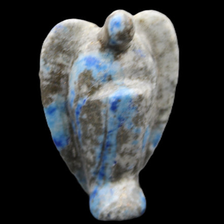 Lapis Lazuli Guardian Angel 47*22*77mm 108g in sunlight - Rocks and Things Store