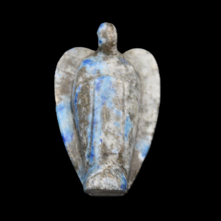Lapis Lazuli Guardian Angel 47*22*77mm 108g in sunlight - Rocks and Things Store